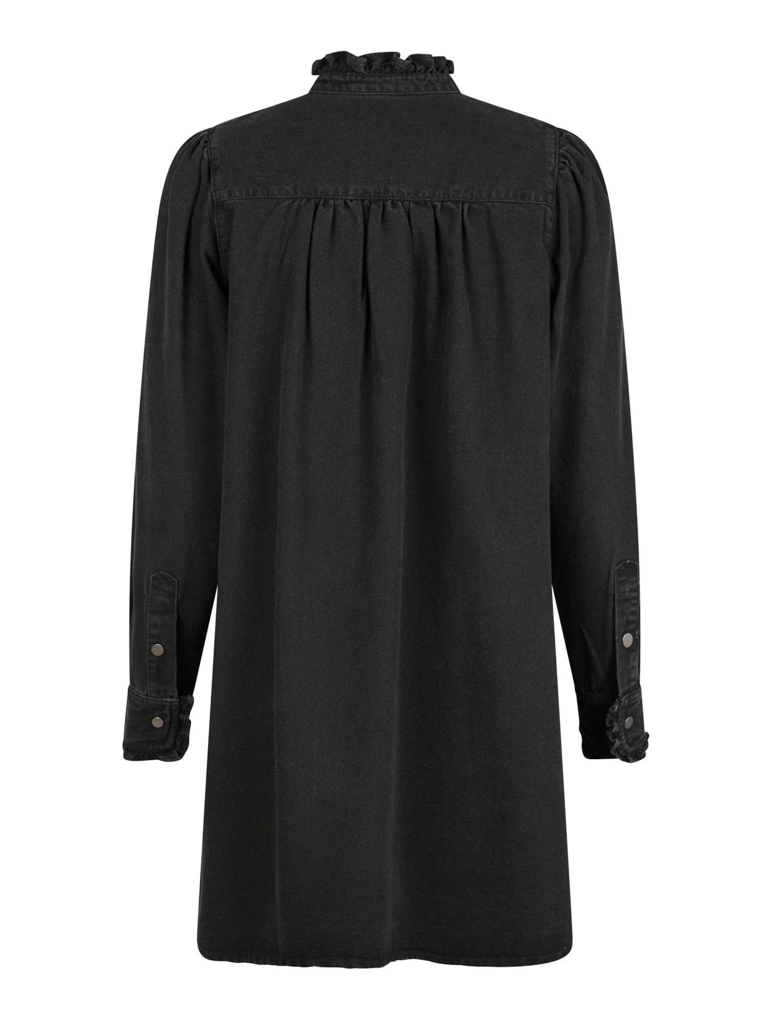 Ava Denim Dress Black - Image 9