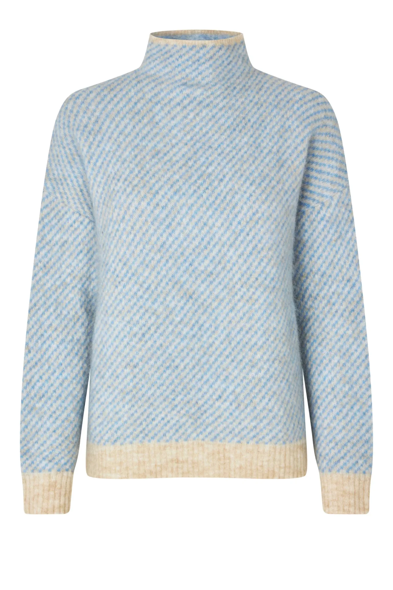 Capella Knit T-Neck Marina - Image 2