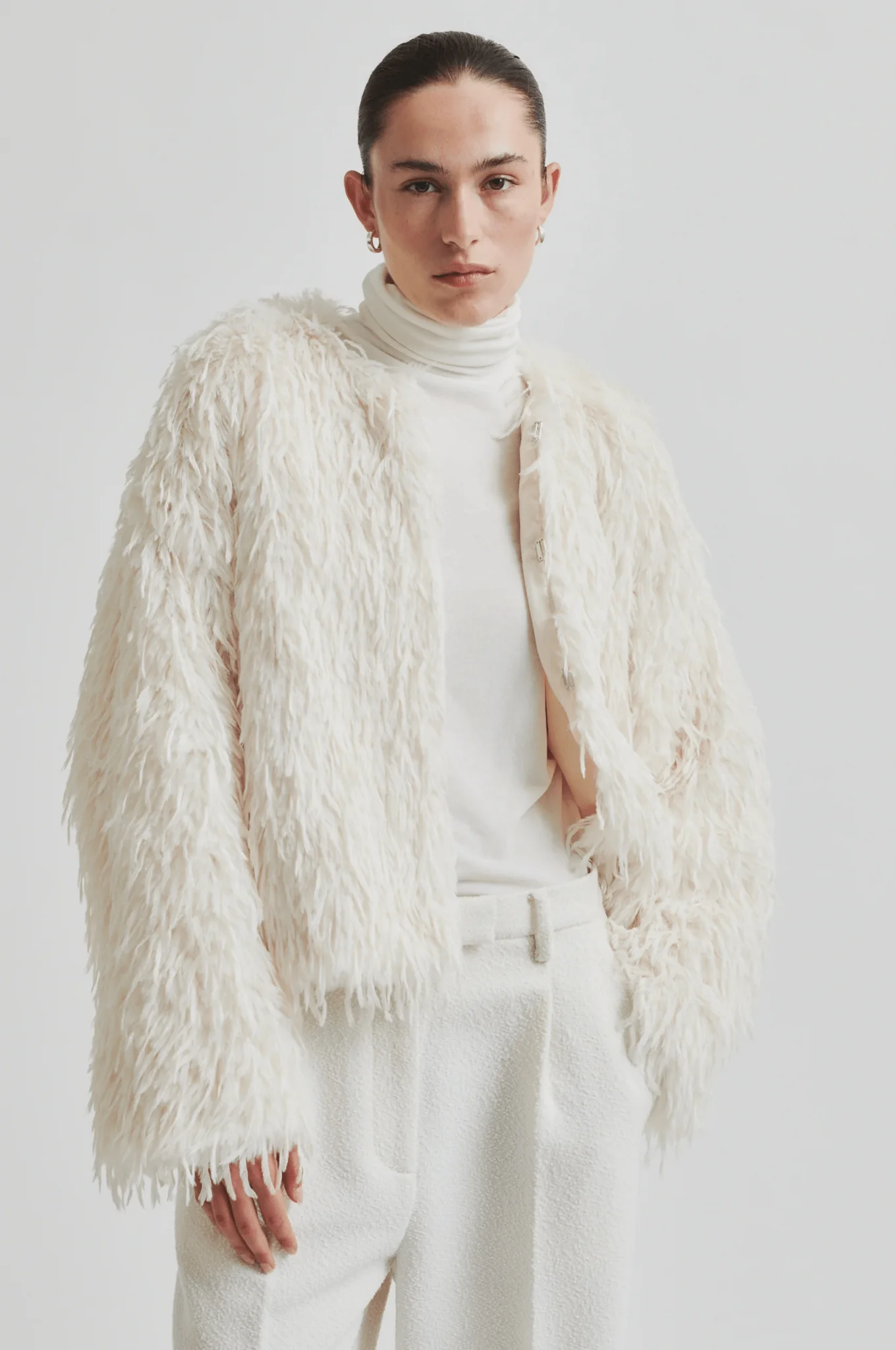 Amani Jacket Coconut Milk - Image 10