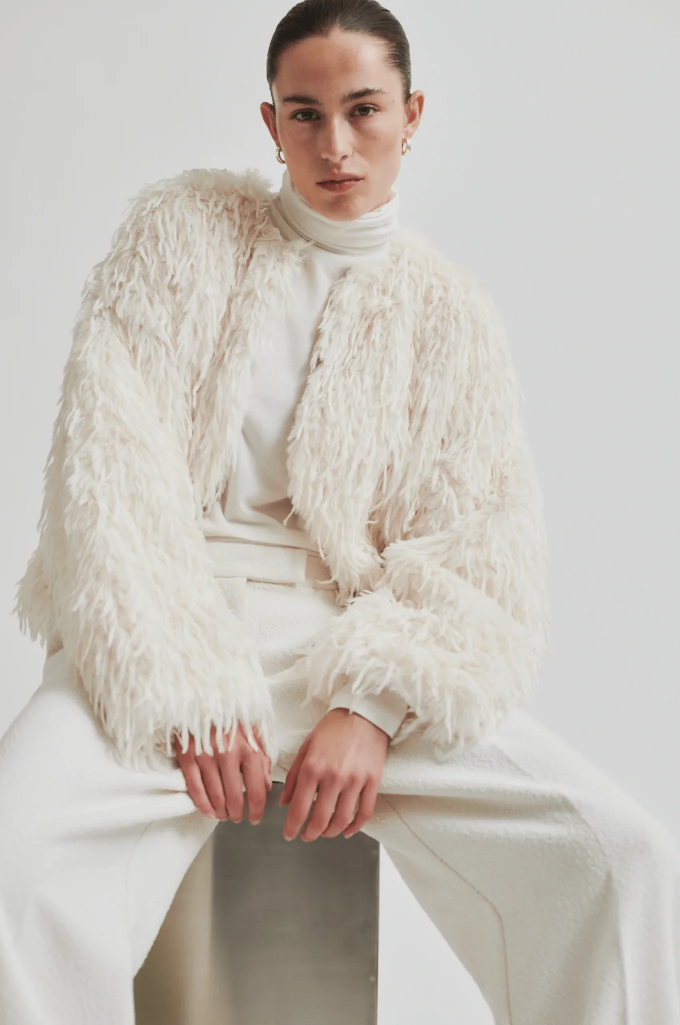 Amani Jacket Coconut Milk - Image 9