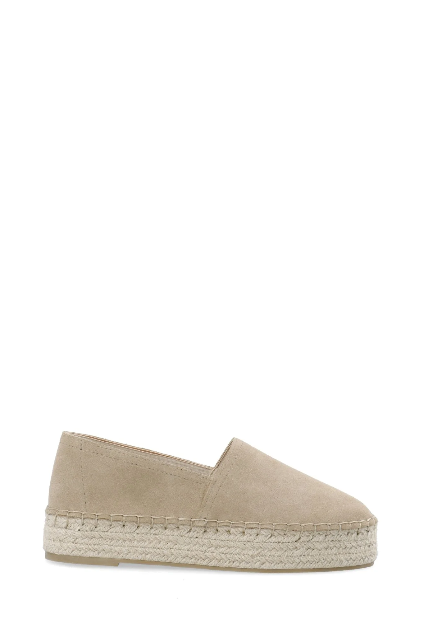 Biasunny Espadrilles Flatform Slipper Suede Sand - Image 4