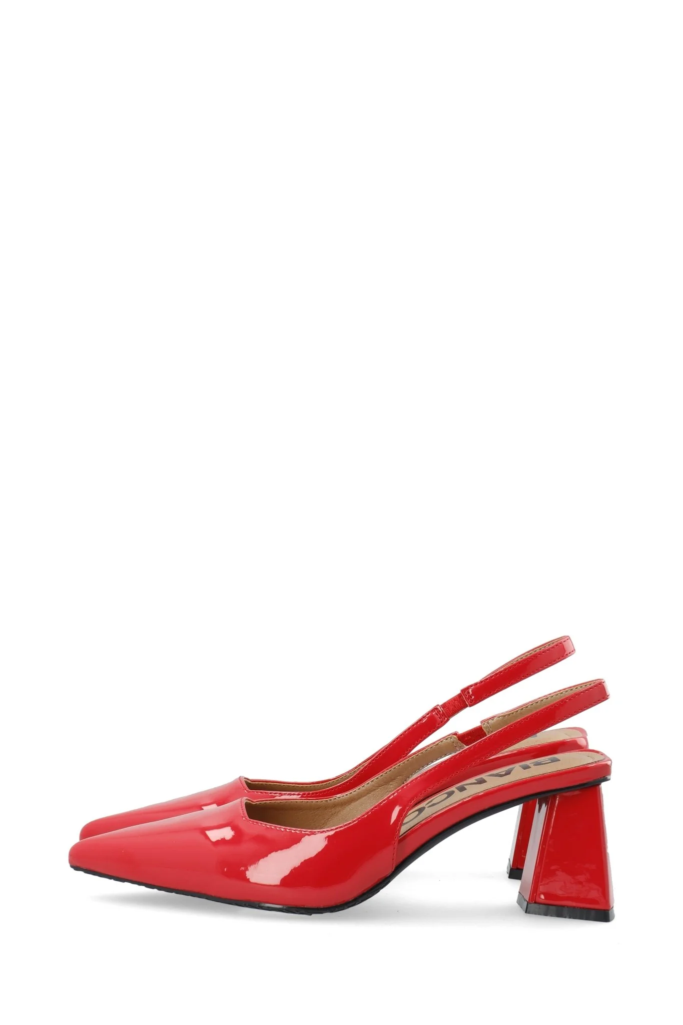 Biamaralyn Slingback Patent Red - Image 4