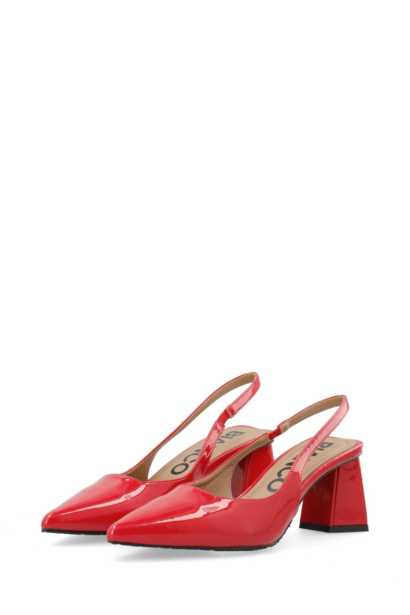 Biamaralyn Slingback Patent Red - Image 5