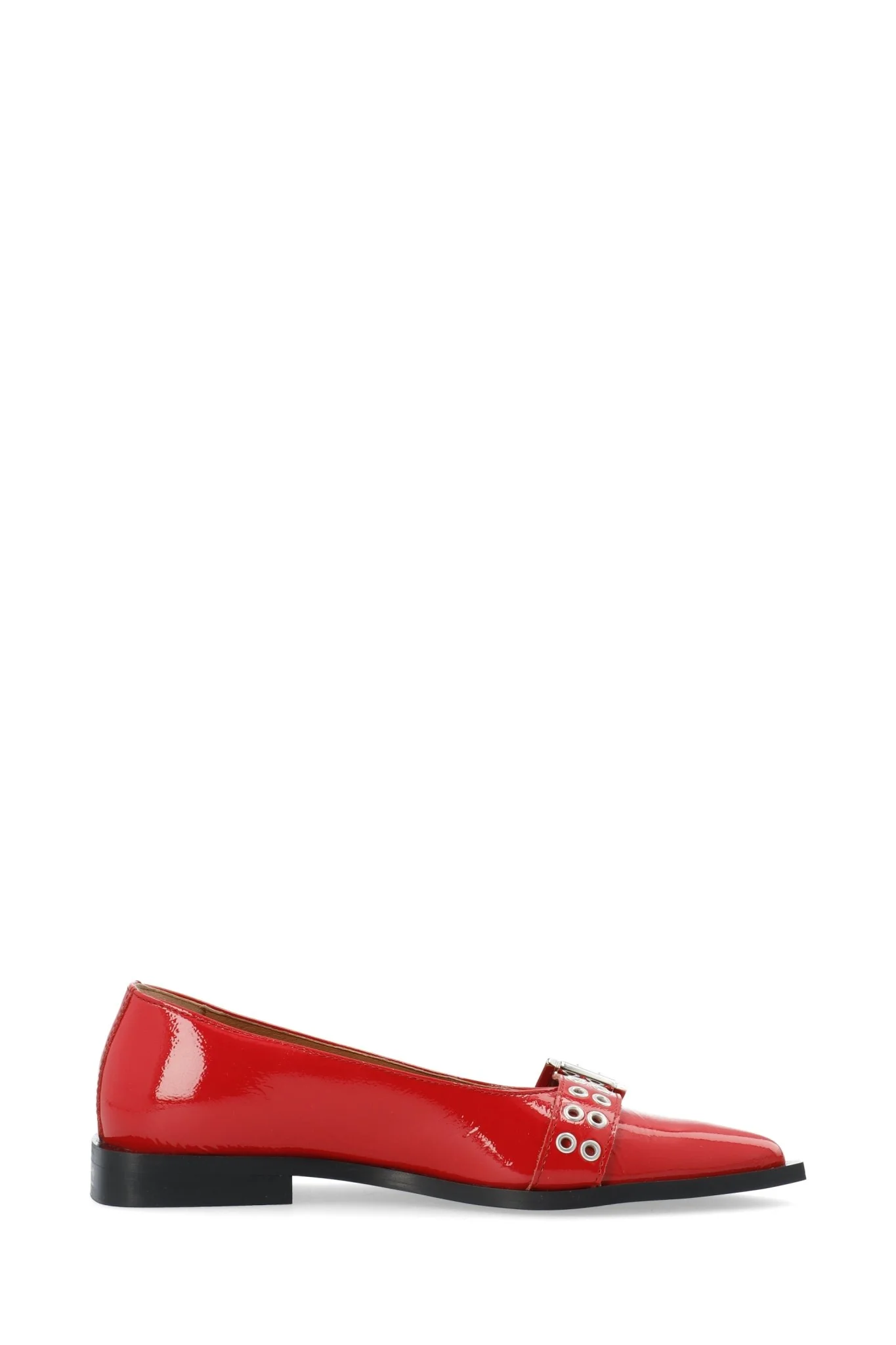 Biavictoria Buckle Ballet Flat Red Nappalak - Image 4