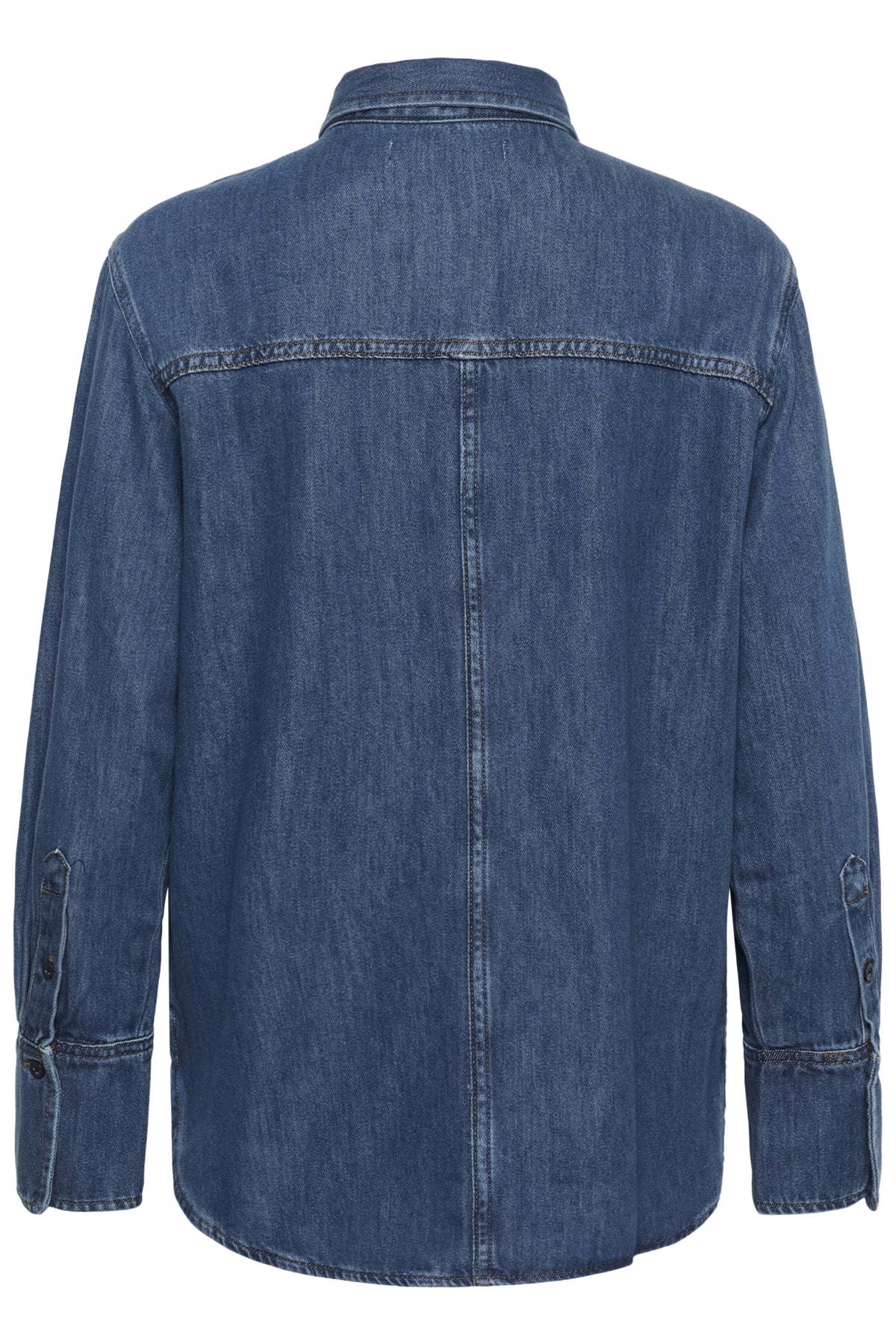 Sophinaiw Classic Shirt Washed Denim - Image 7