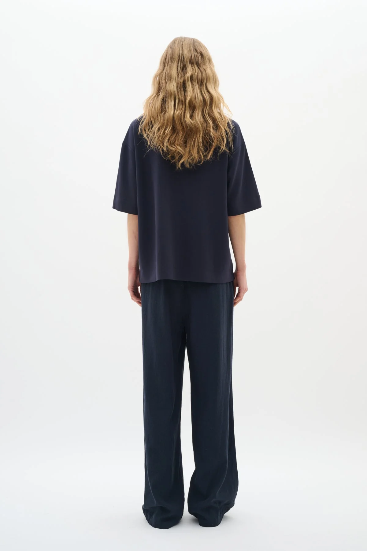 Pannie Oversize Tshirt Marine Blue - Image 5
