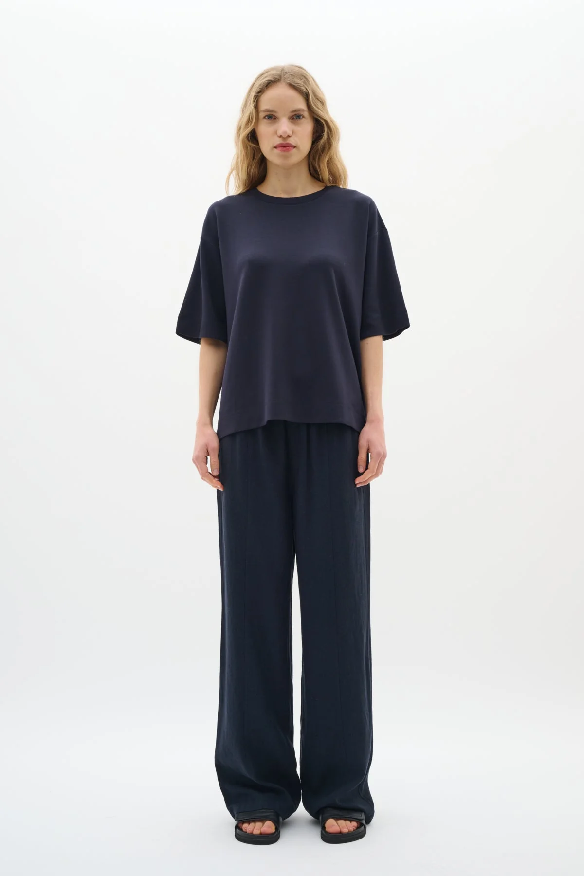 Pannie Oversize Tshirt Marine Blue - Image 6