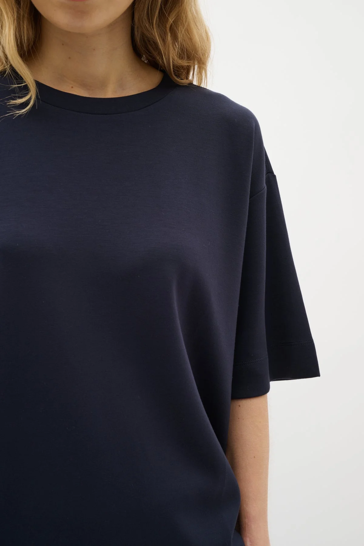 Pannie Oversize Tshirt Marine Blue - Image 8
