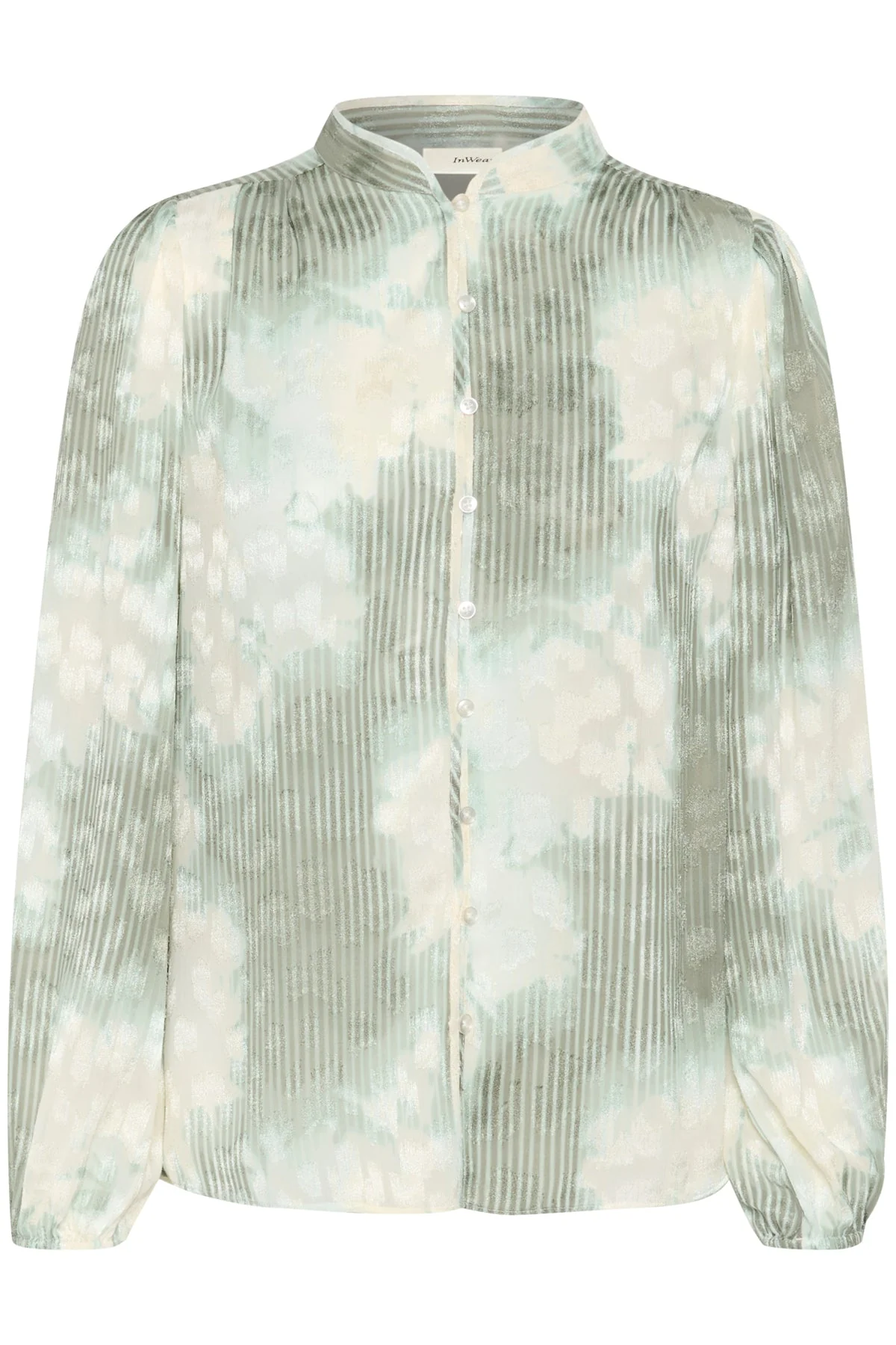 Cielle Shirt Green Illuminating Florals