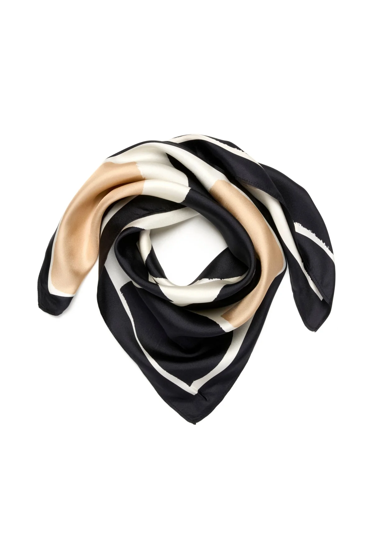 Rafiq Scarf Neutral Soft Blocks