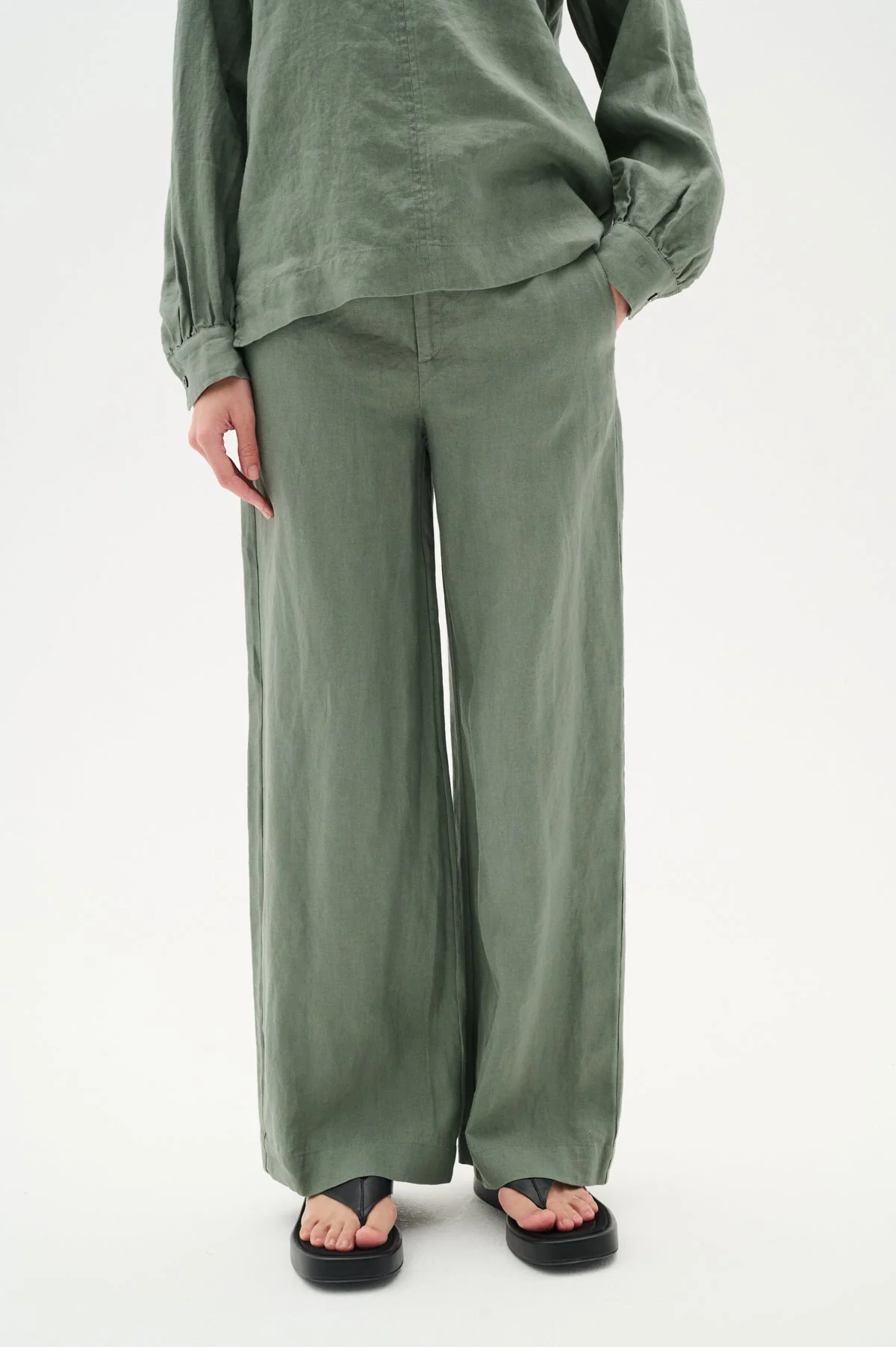 Solina Pants Agave Green - Image 2