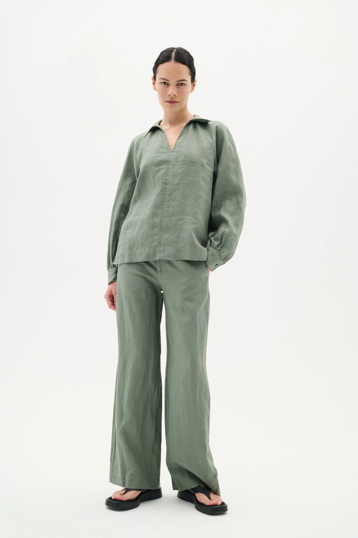 Solina Pants Agave Green - Image 5