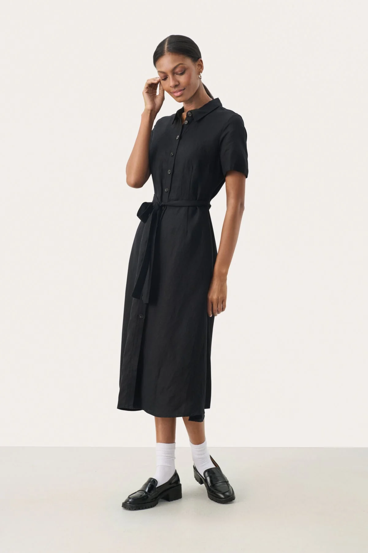 Eflinpw Dress Black - Image 2