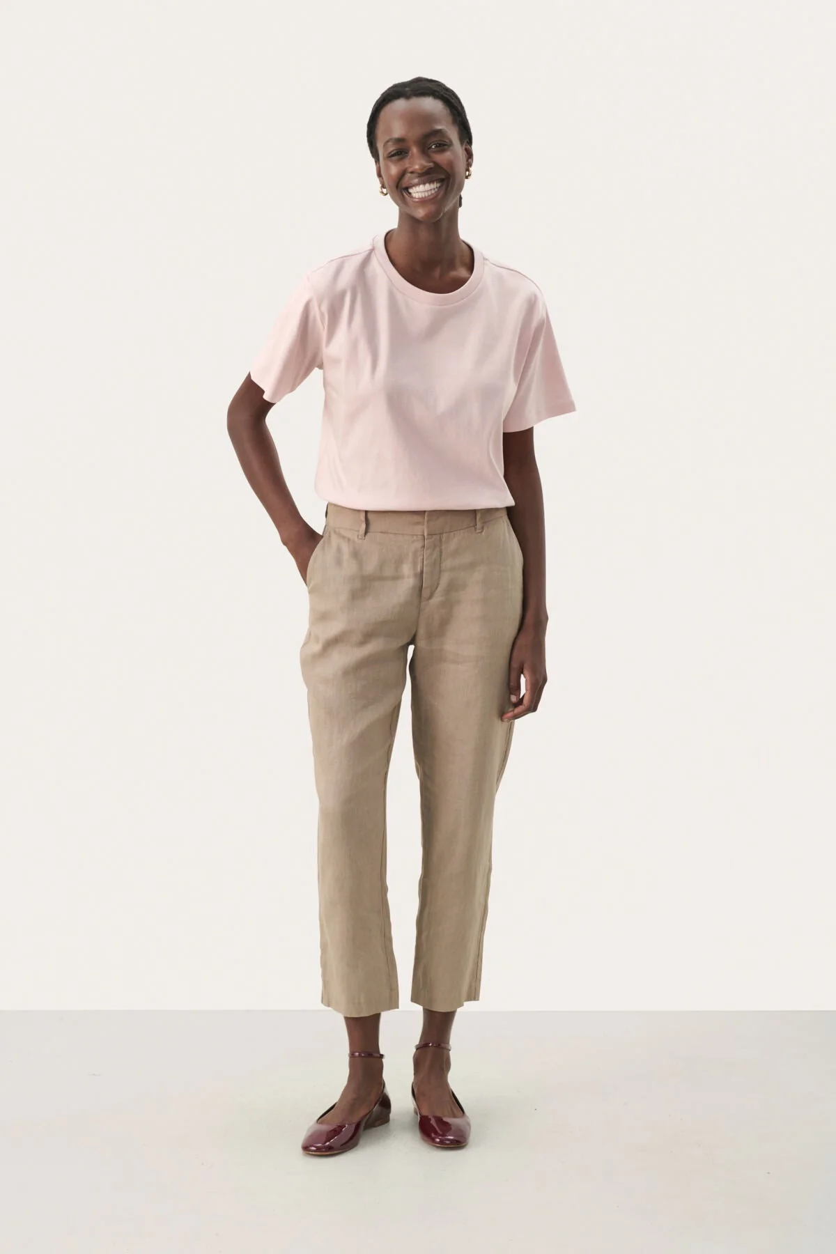 Soffepw Pants Desert Taupe - Image 3