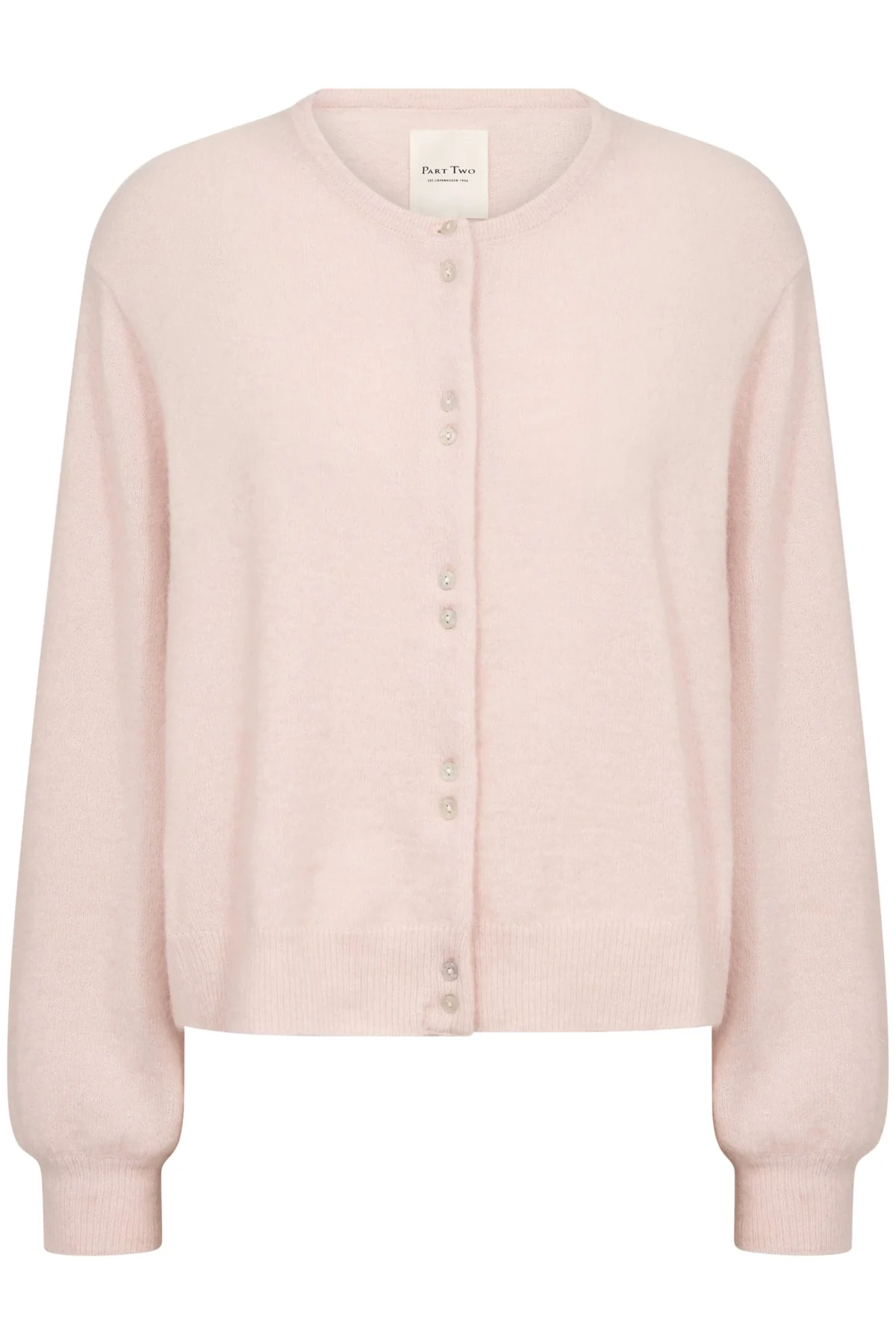 Ninellpw Cardigan Mauve Chalk - Image 2