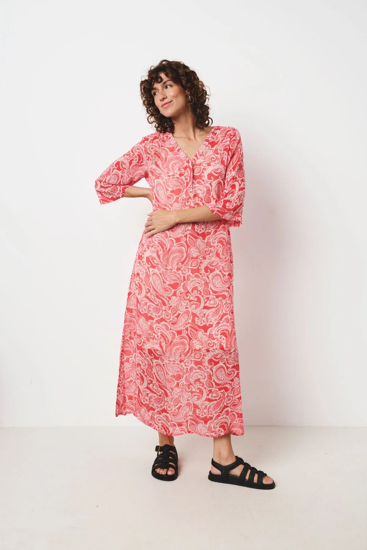 Beritpw Dress Bittersweet Paisley Print - Image 16