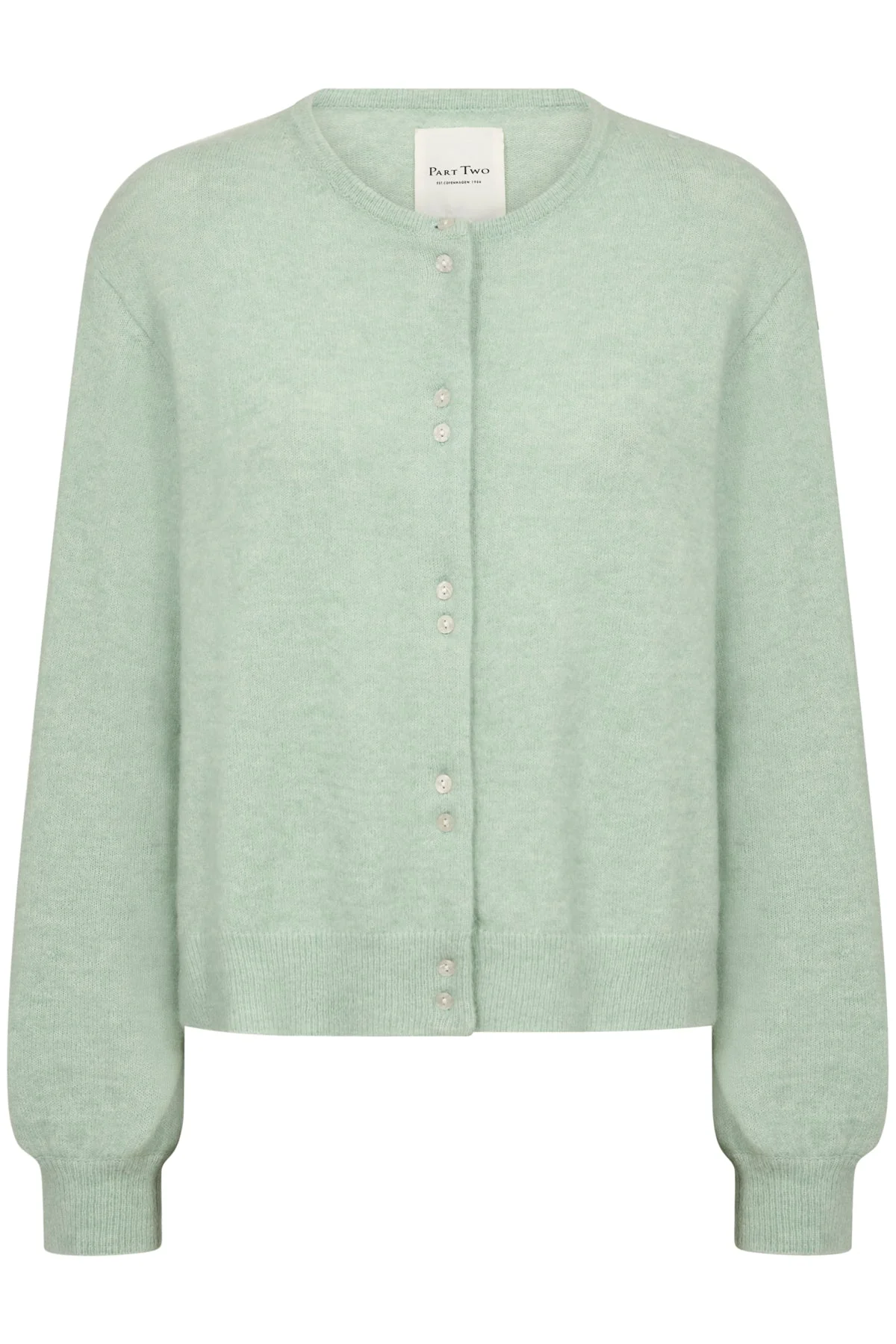 Ninellpw Cardigan Cameo Green - Image 2