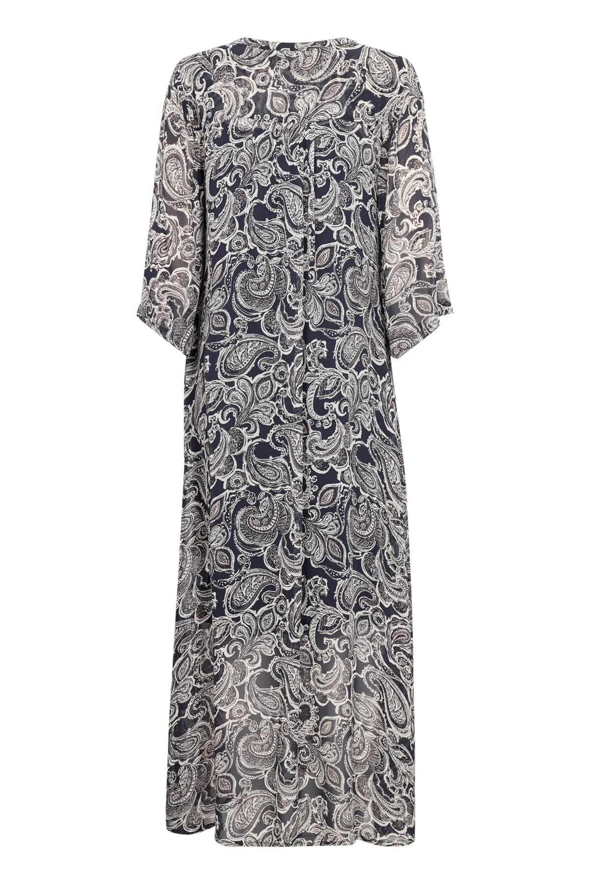 Berit Dress After Midnight Paisley Print - Image 11