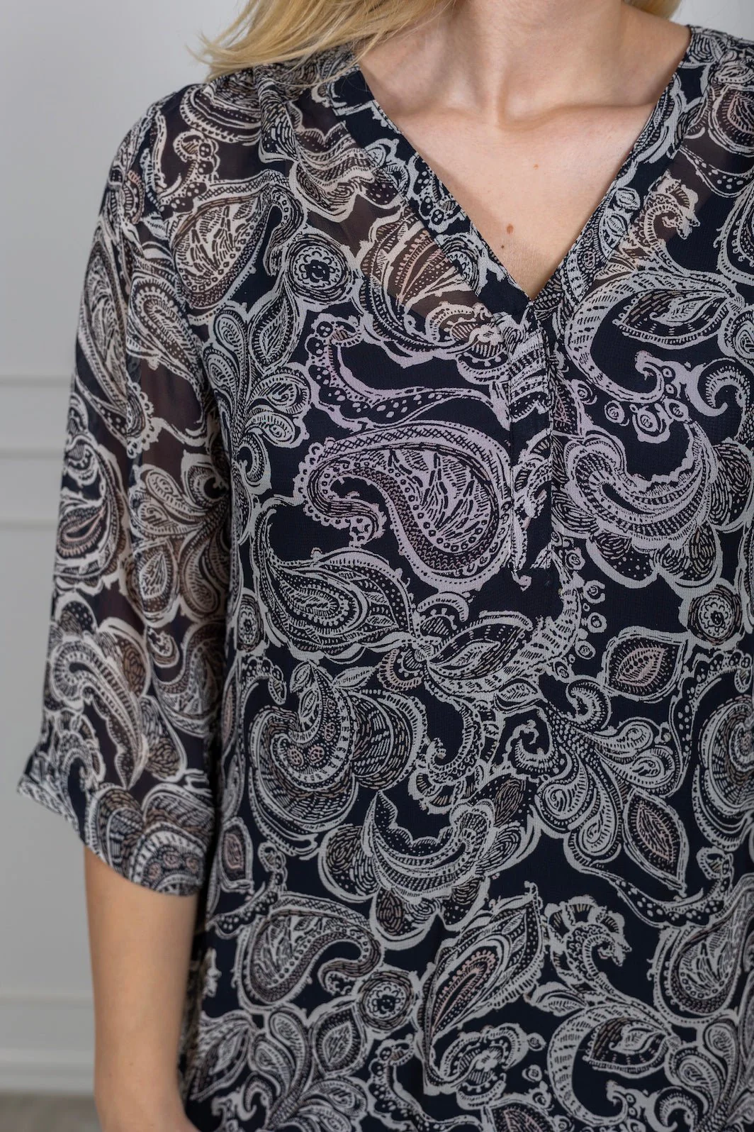 Berit Dress After Midnight Paisley Print - Image 6