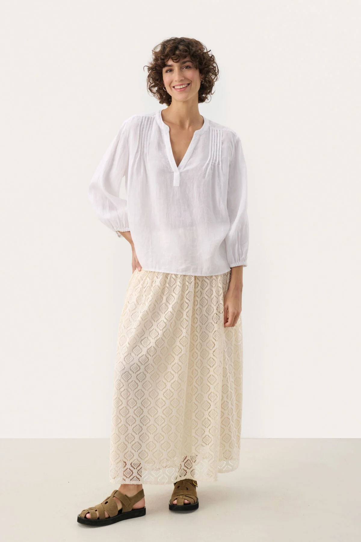 Nyarapw Blouse Bright White - Image 3