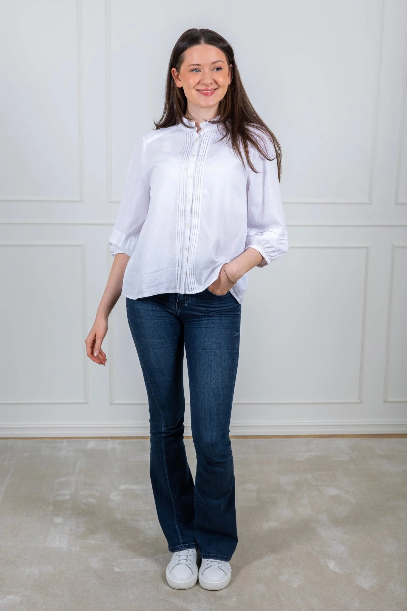 Nastja Shirt Bright White - Image 3
