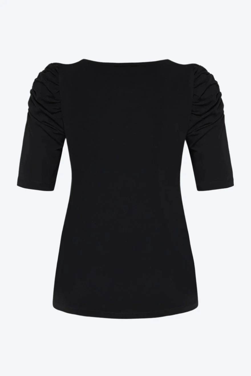 Adrienne T-Shirt Black - Image 8