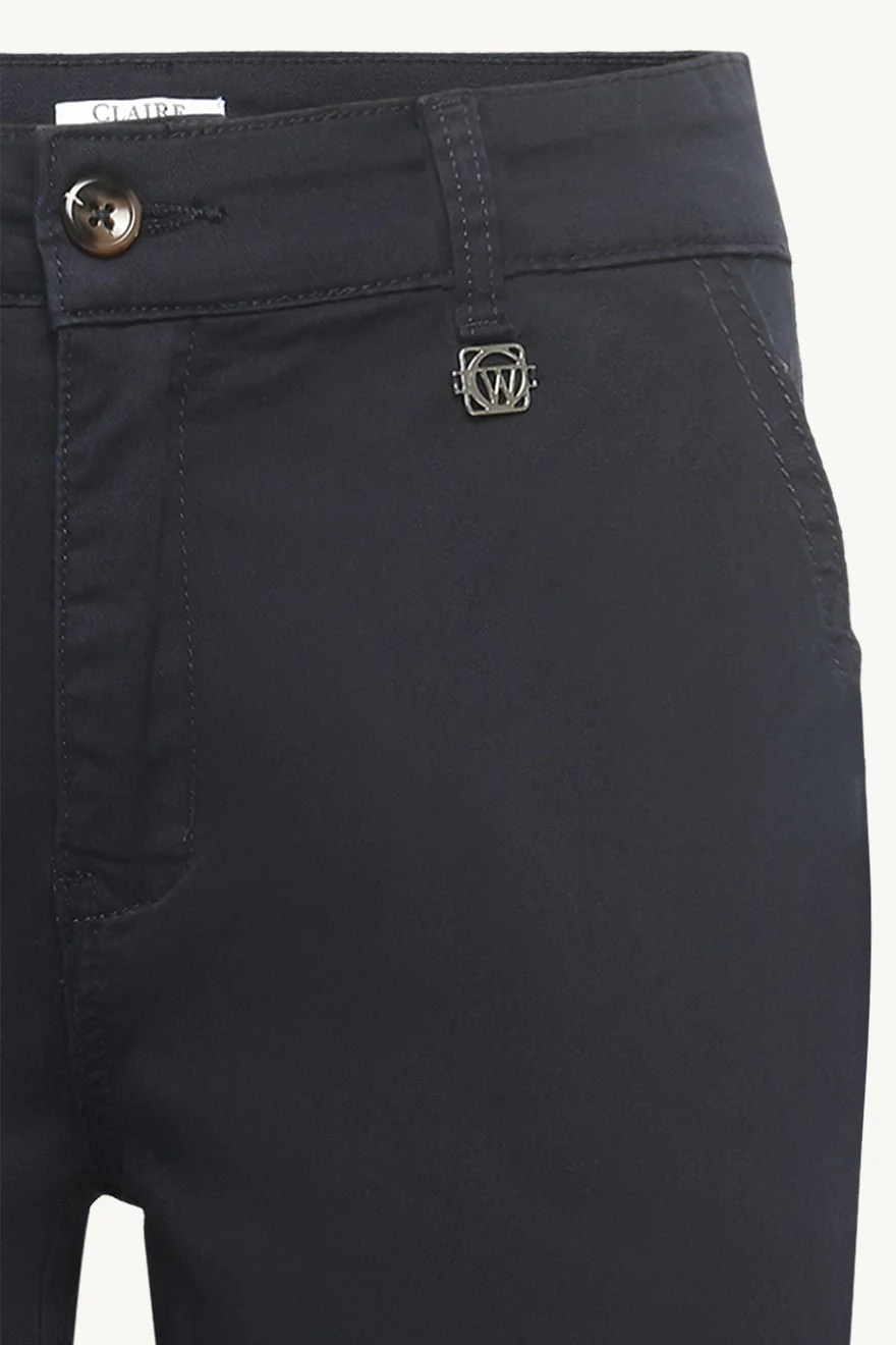 Thareza Trousers Dark Navy - Image 3