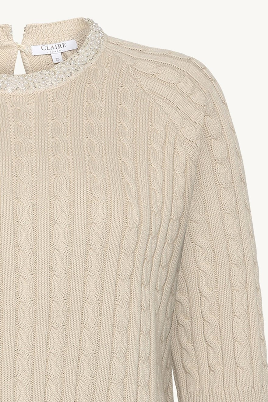 Pearline Pullover Sand Stone - Image 2