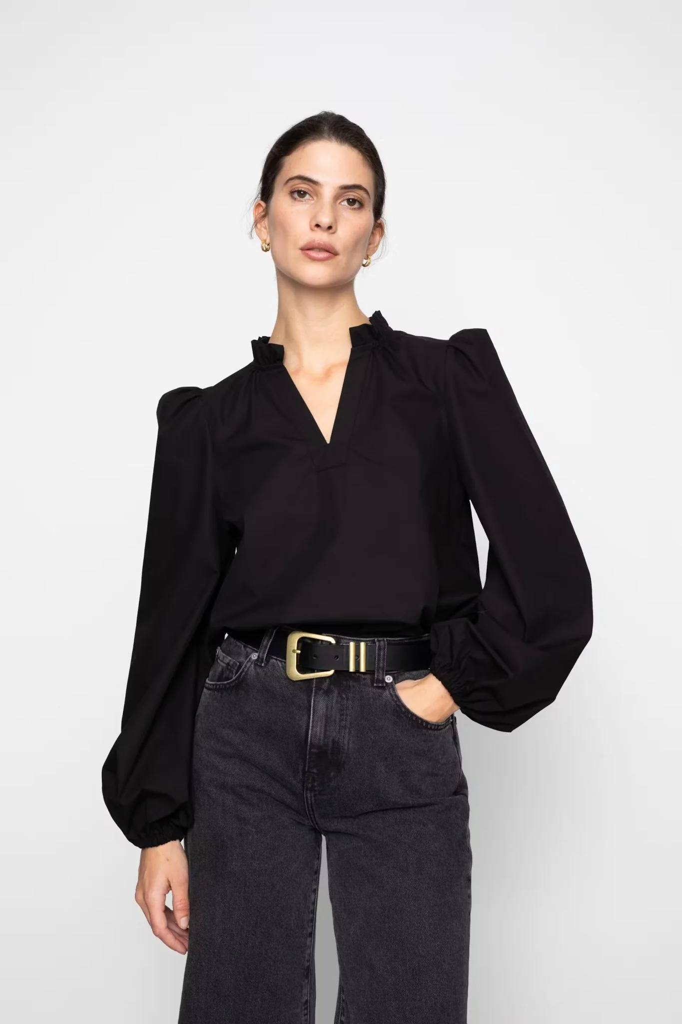 Infinity Blouse Black - Image 4