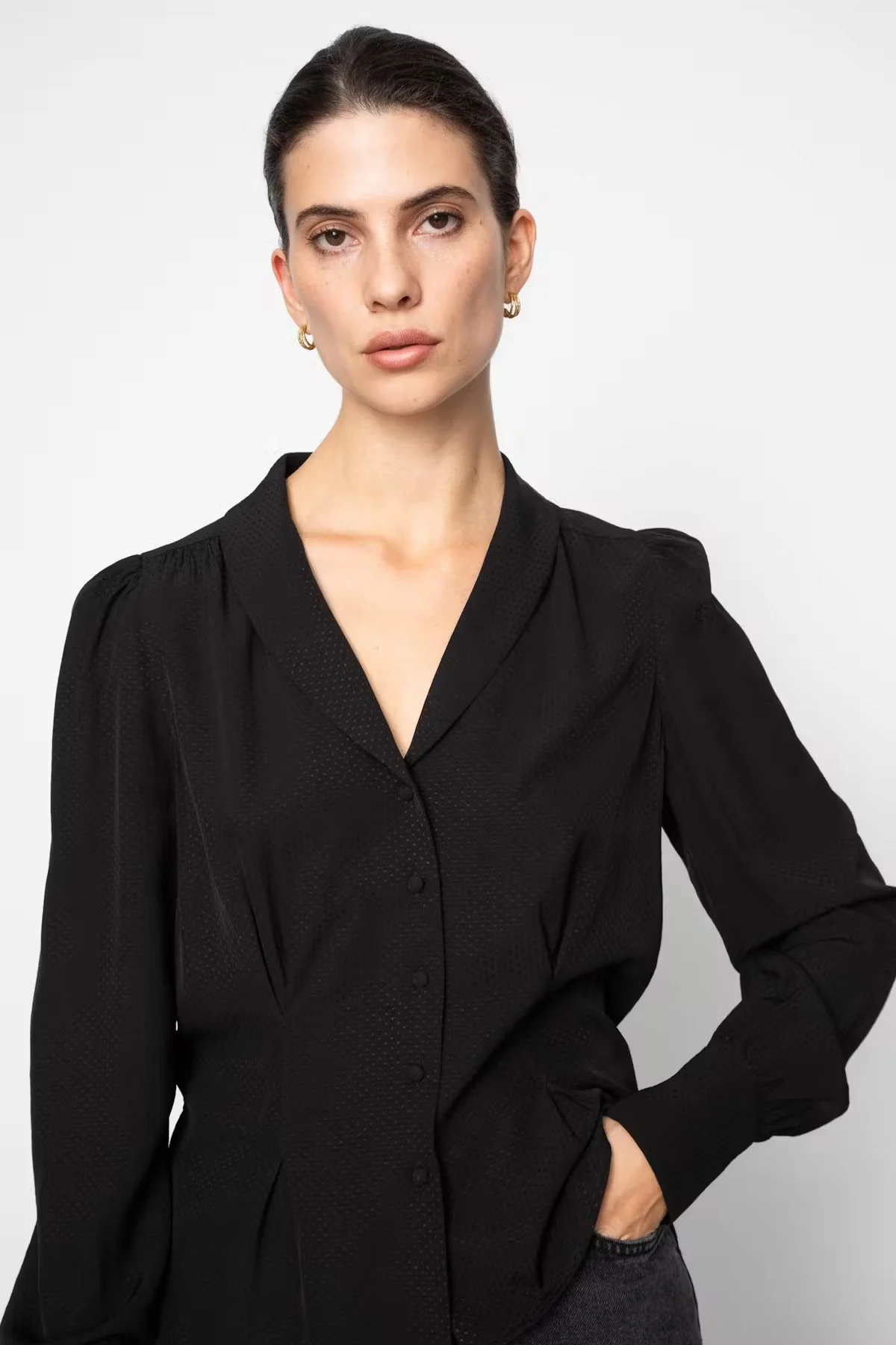 Ylva Blouse Black - Image 7