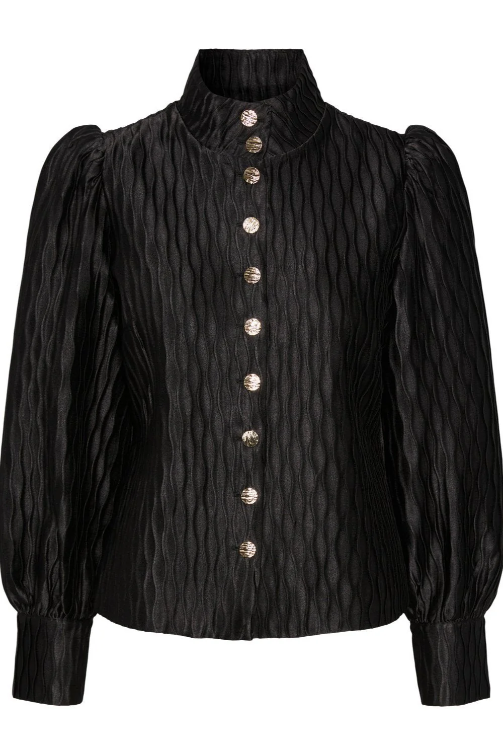 Yasripple Ls Shirt Black - Image 2