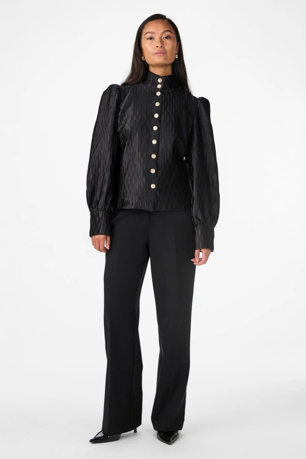 Yasripple Ls Shirt Black - Image 8
