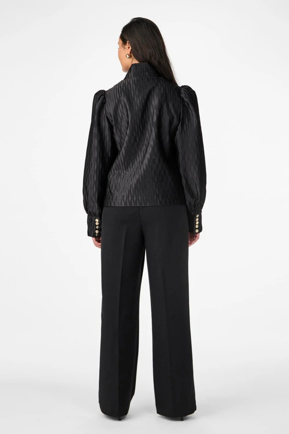 Yasripple Ls Shirt Black - Image 9