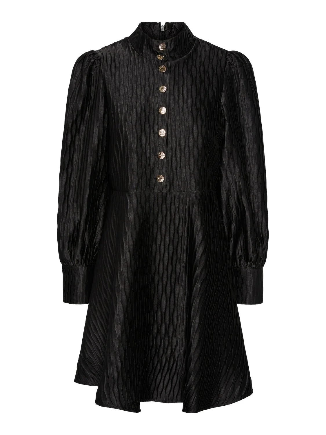 Yasripple Ls Dress Black - Image 2