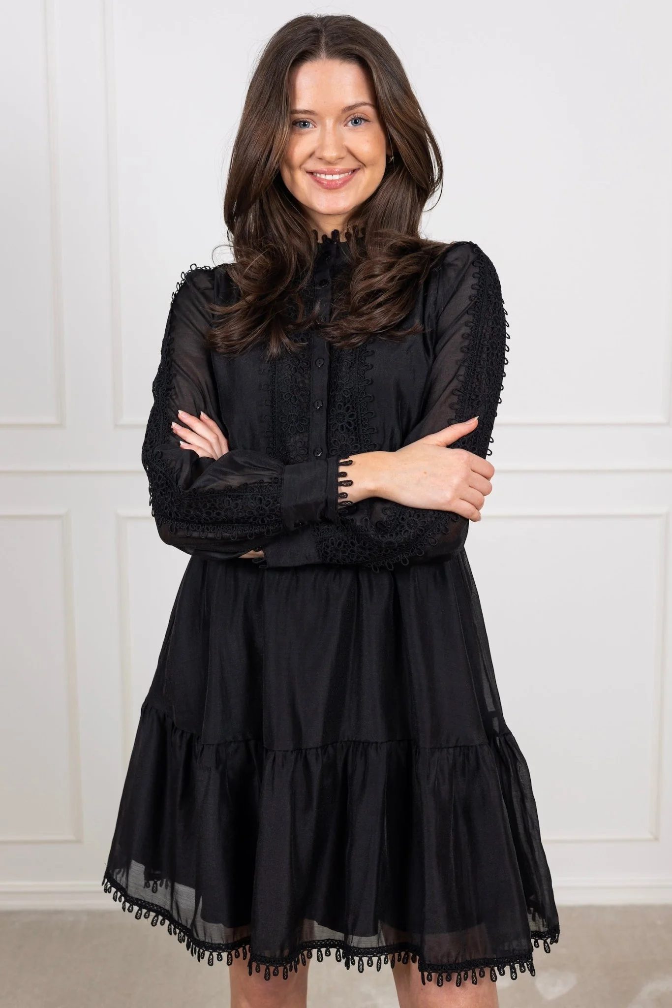 Yaskemsley Ls Dress Black - Image 3