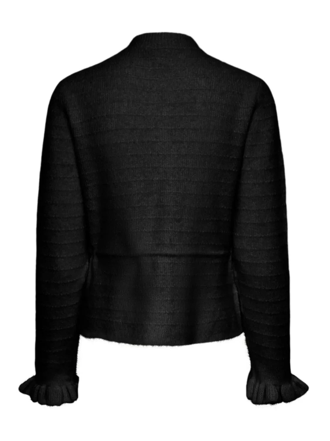 Thellis Ls Knit Cardigan Black - Image 5