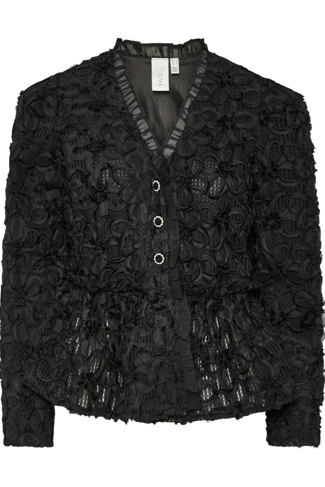Yasflera Ls Top Black - Image 2