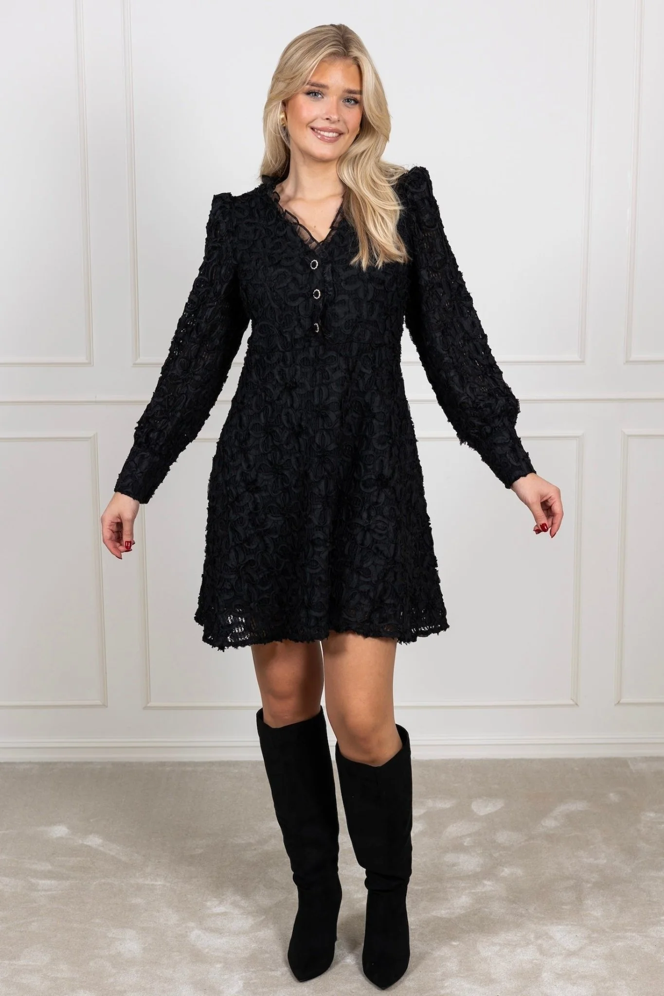 Yasflera Ls Dress Black