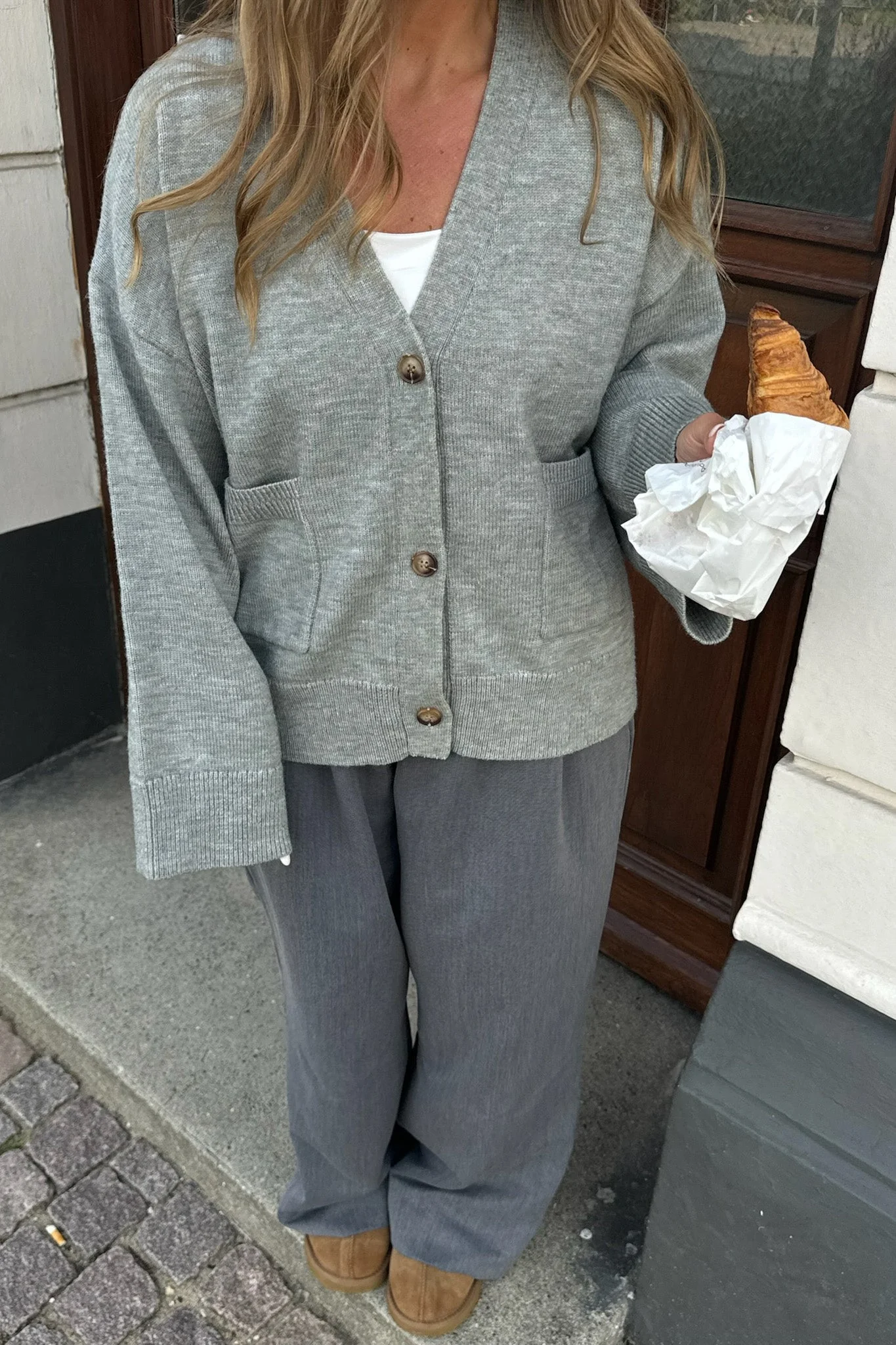 Molly Cardigan Grey - Image 9