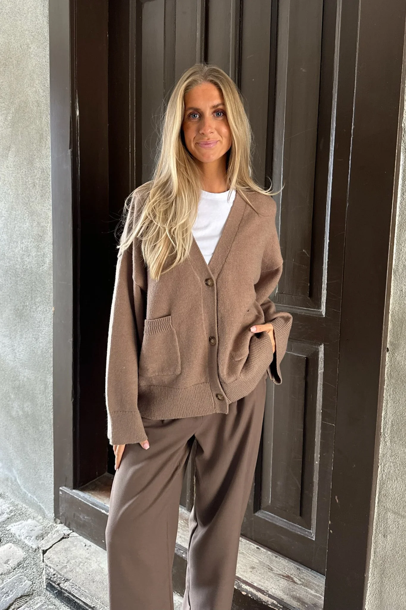 Molly Cardigan Brown