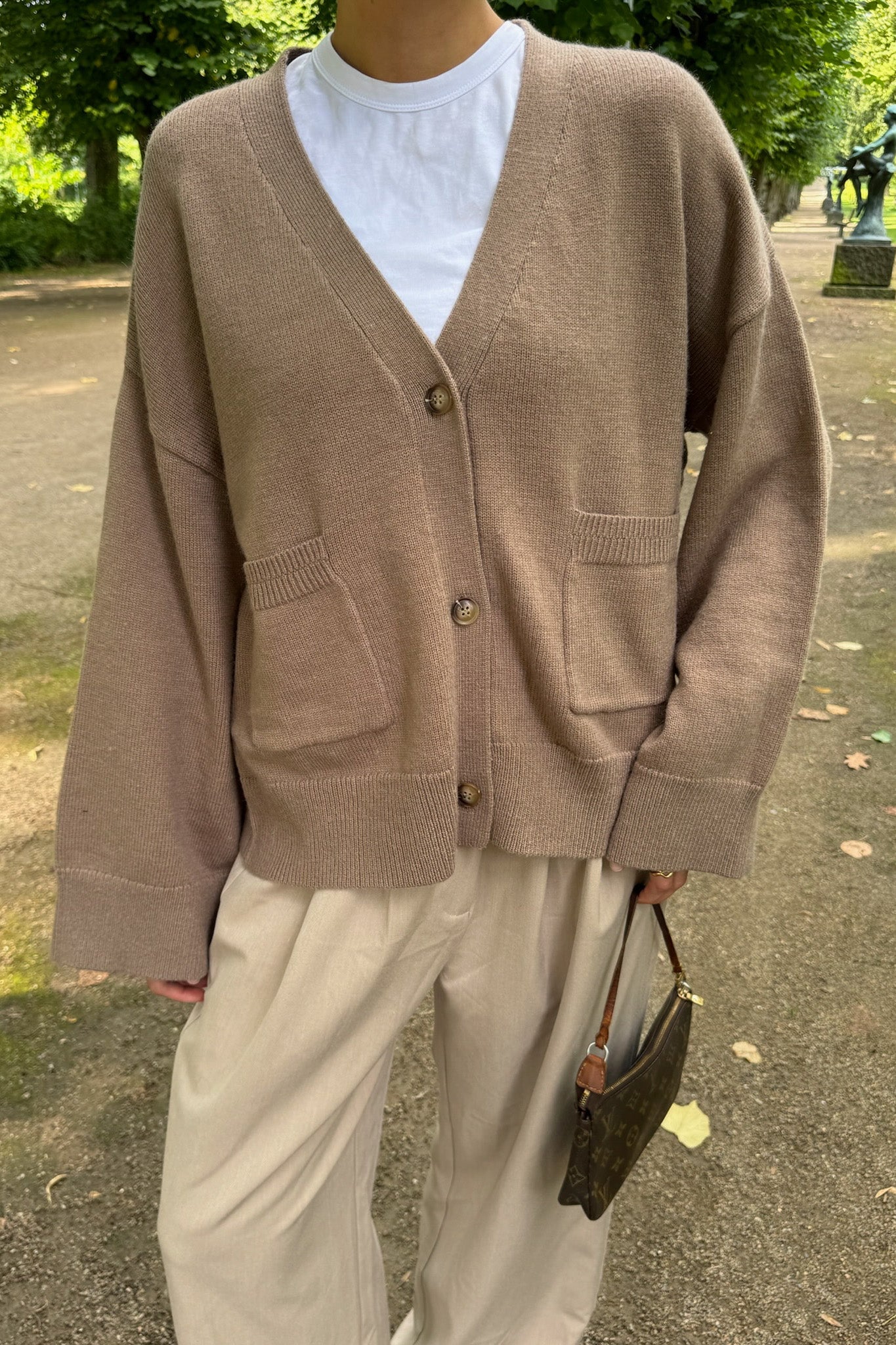 Molly Cardigan Brown - Image 3