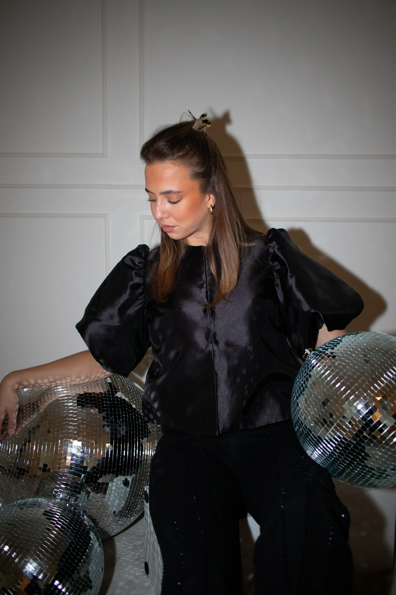 Cleo Blouse Black - Image 3
