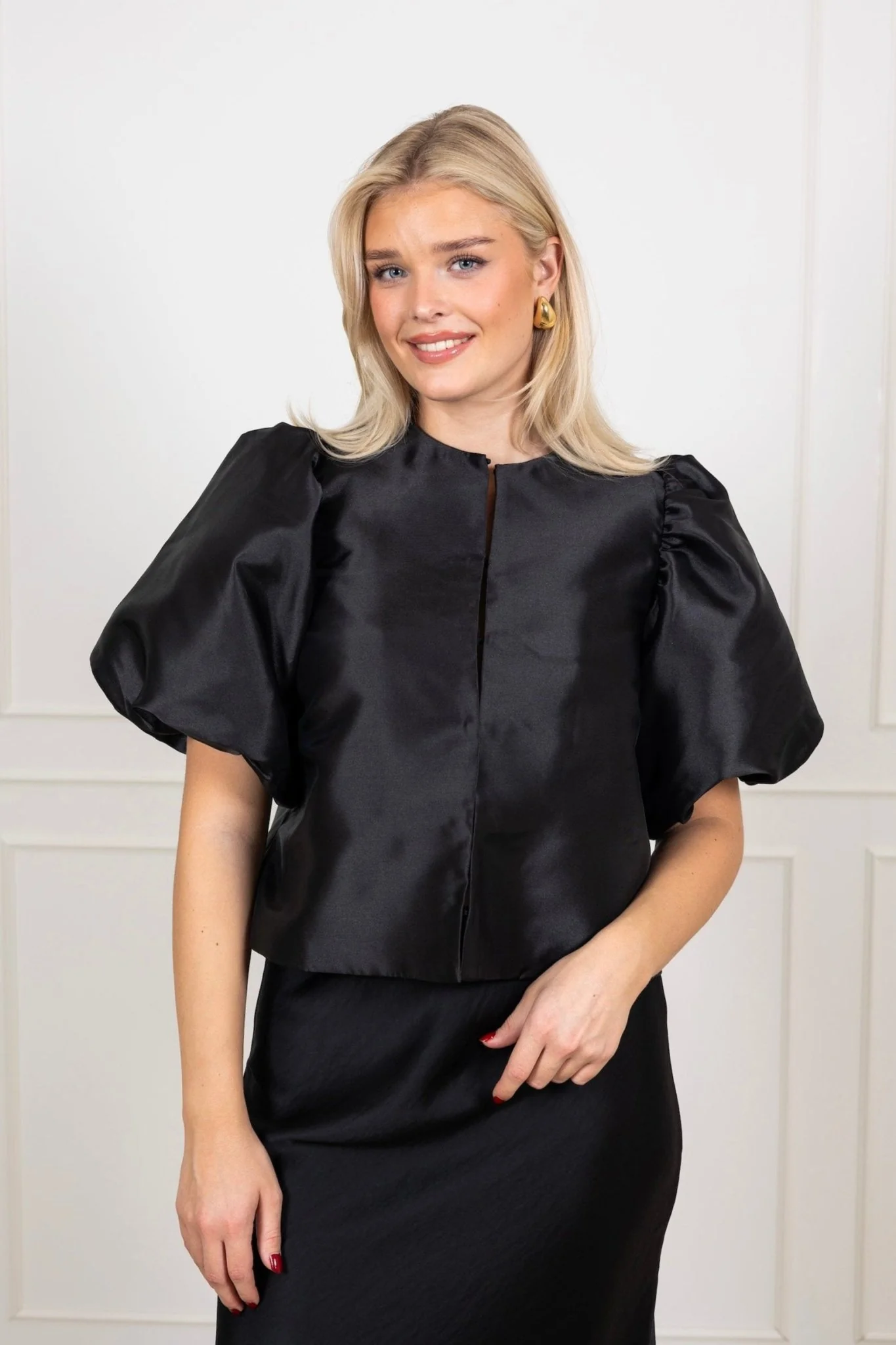 Cleo Blouse Black - Image 7