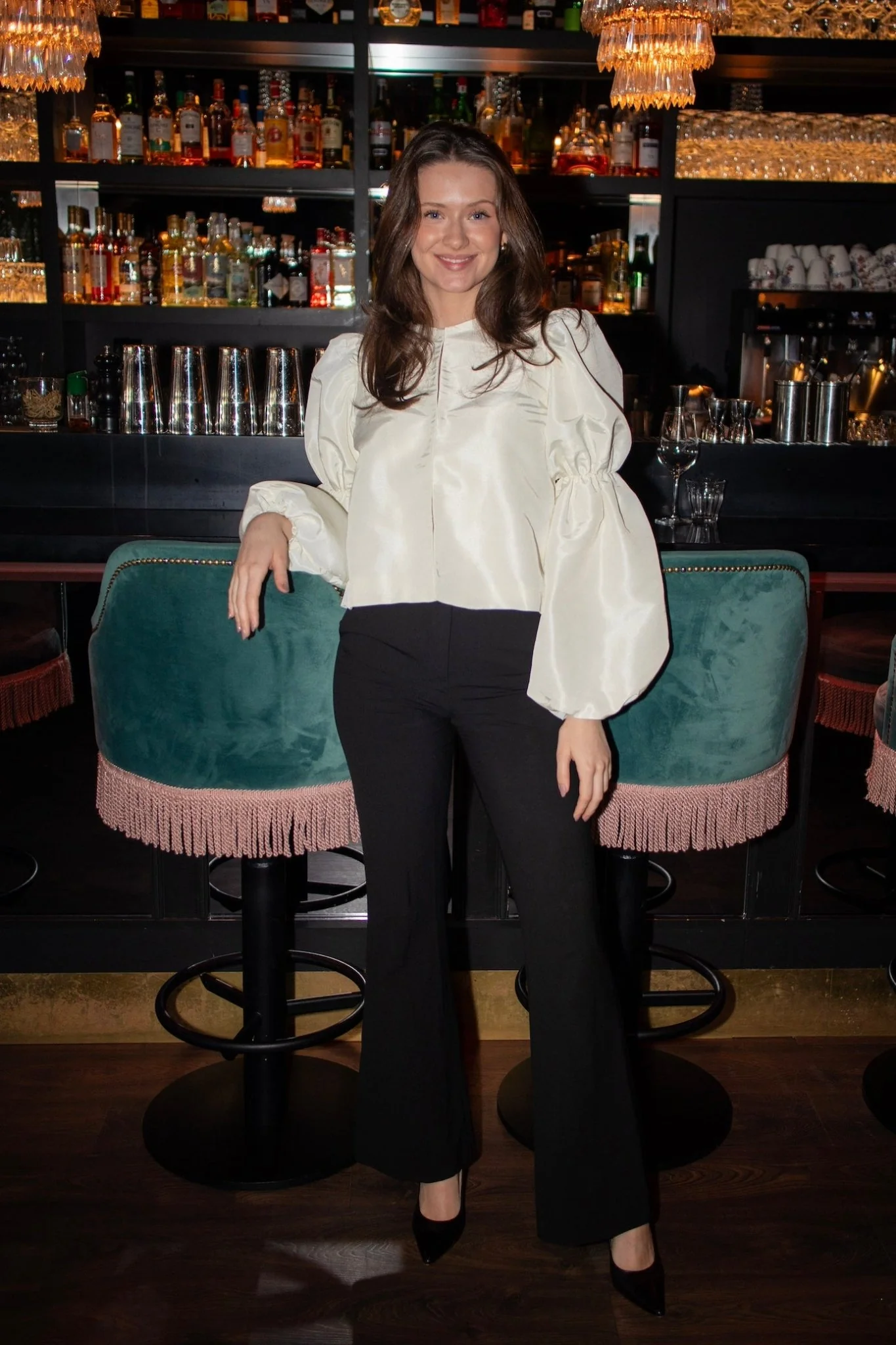 Zoey Blouse Vanilla - Image 3