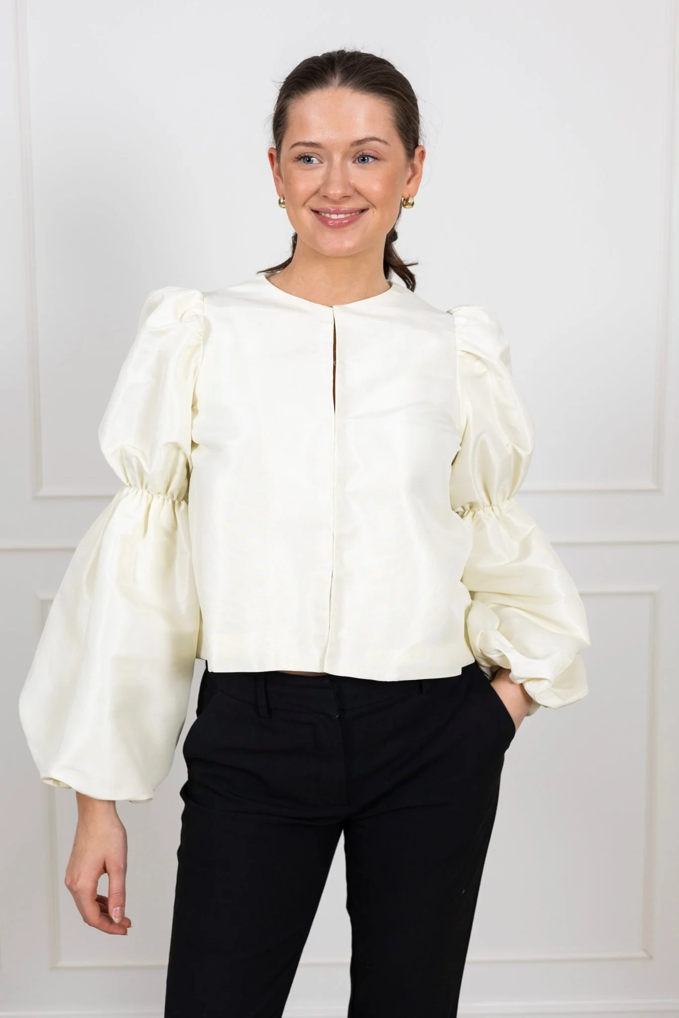 Zoey Blouse Vanilla - Image 5