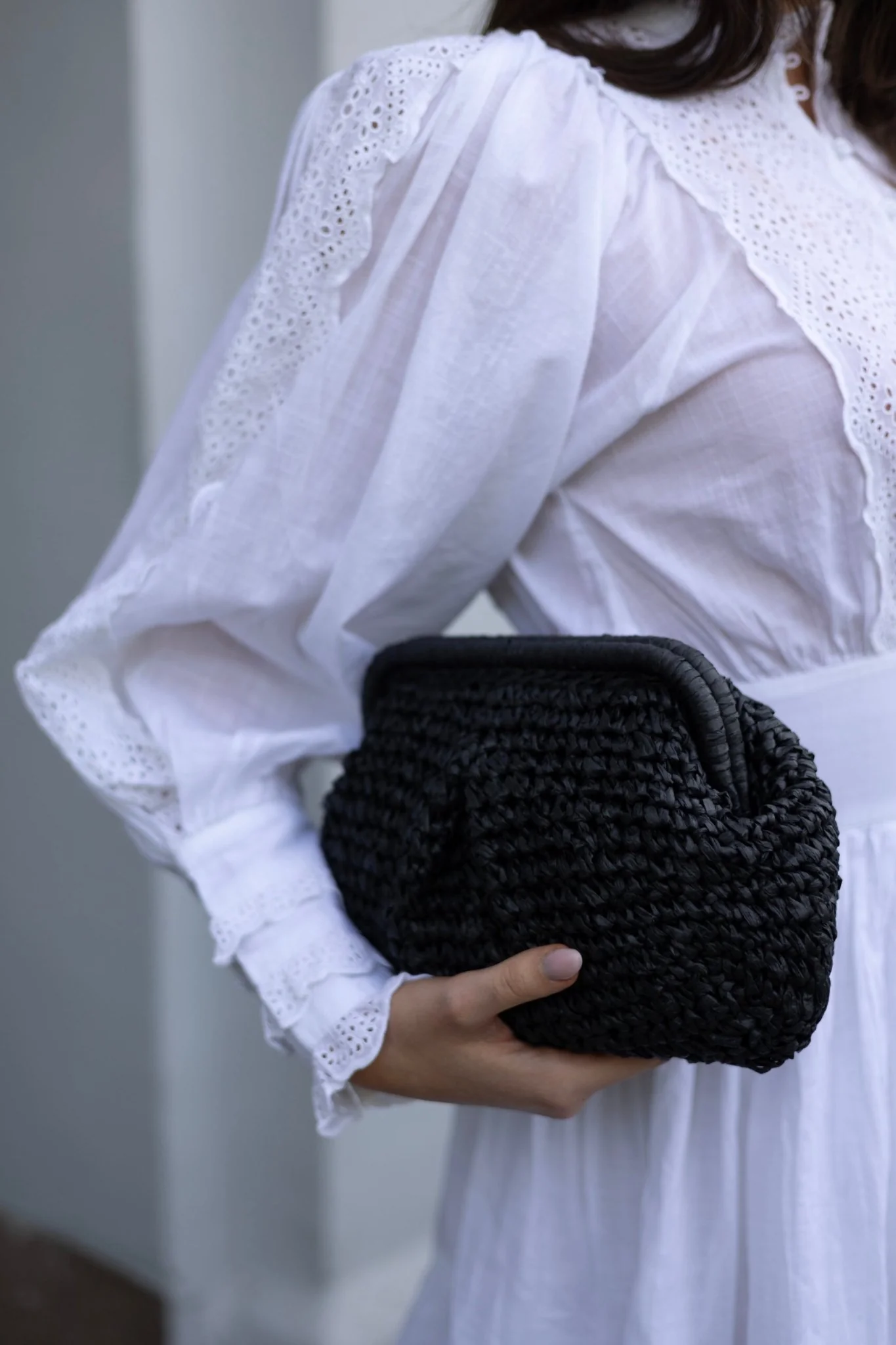Olivia Bloom Bag Black