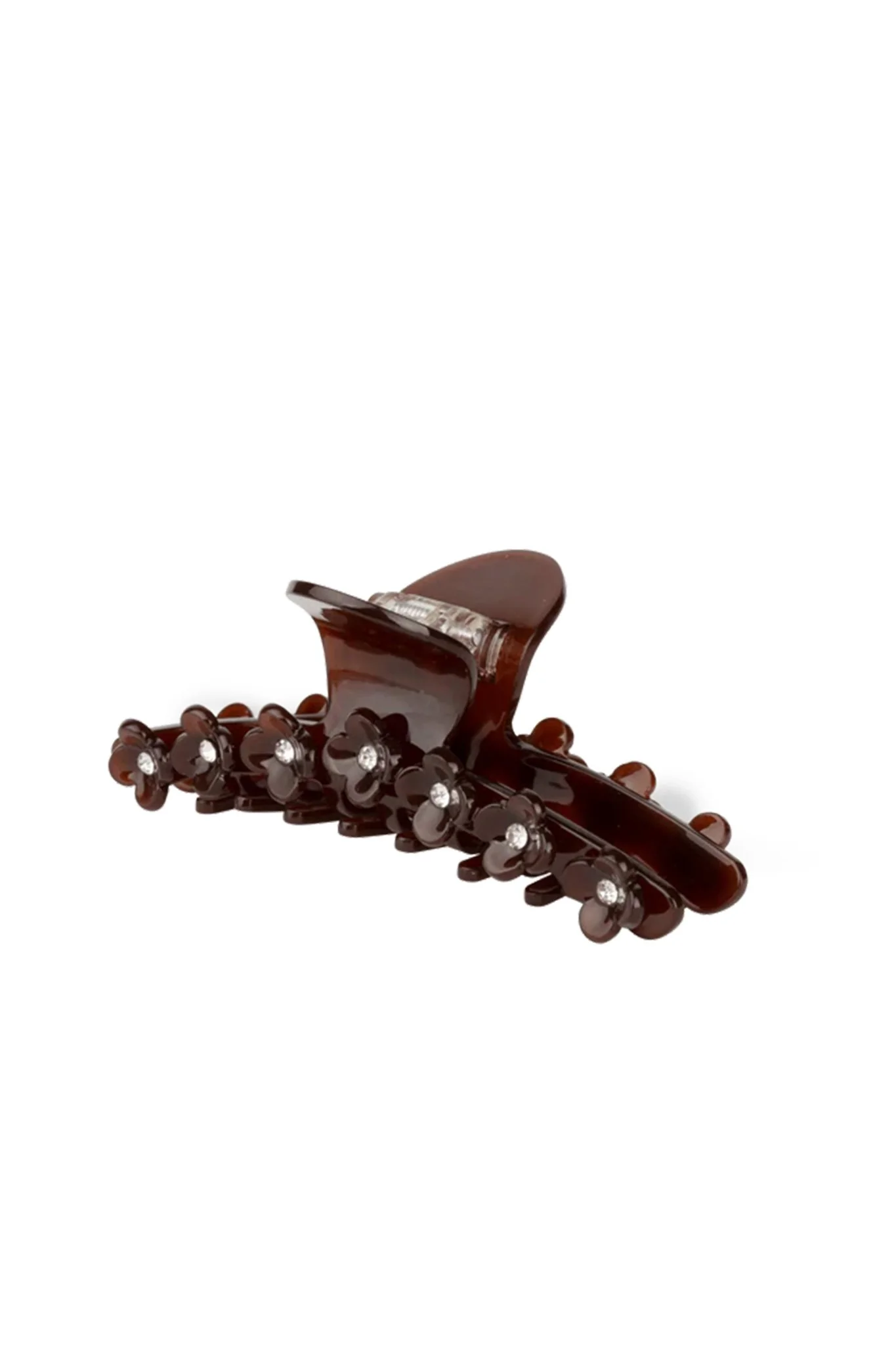 Bright Flower Clip Chocolate