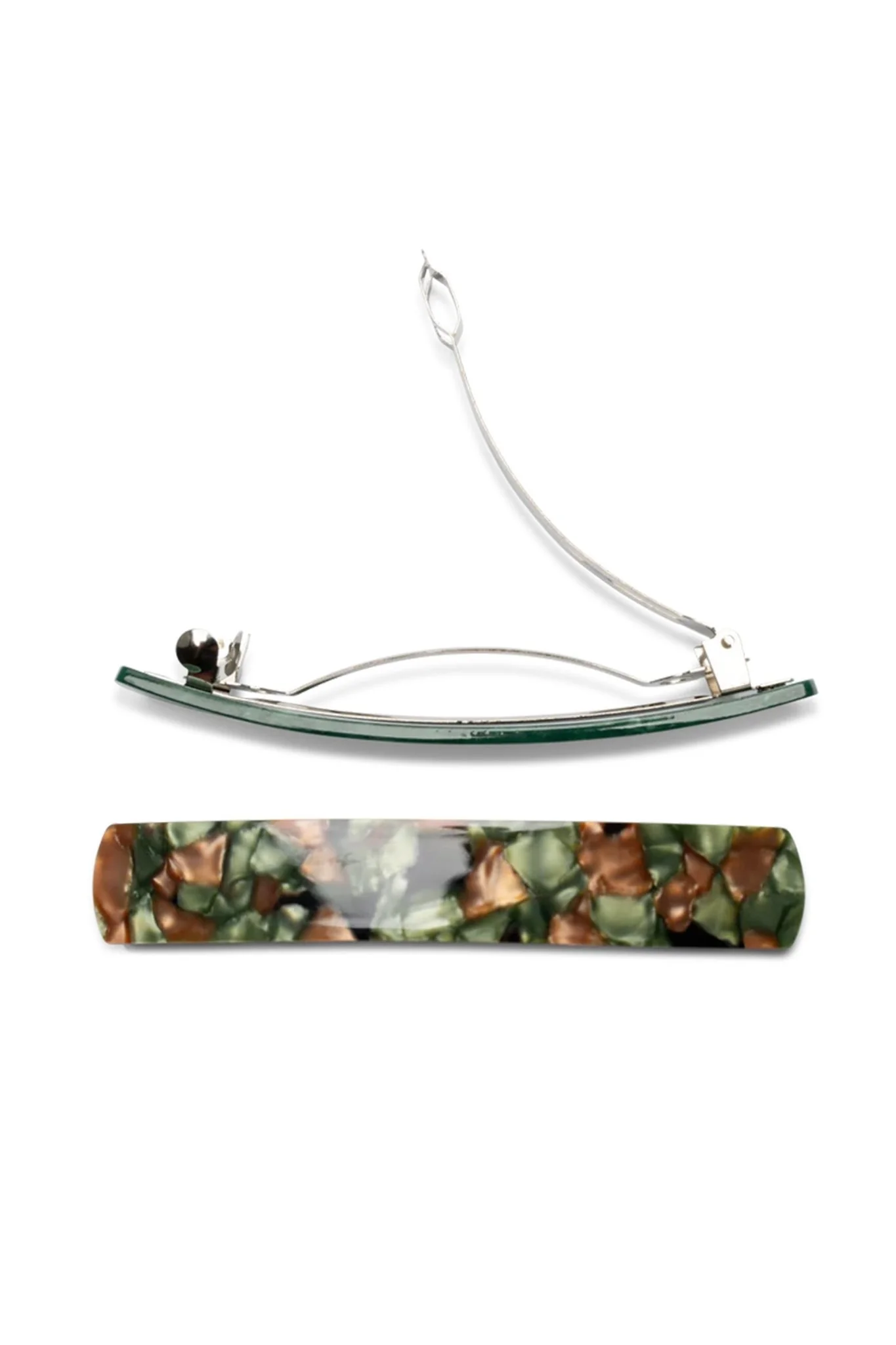 Matcha Addict Hair Clip Army Green