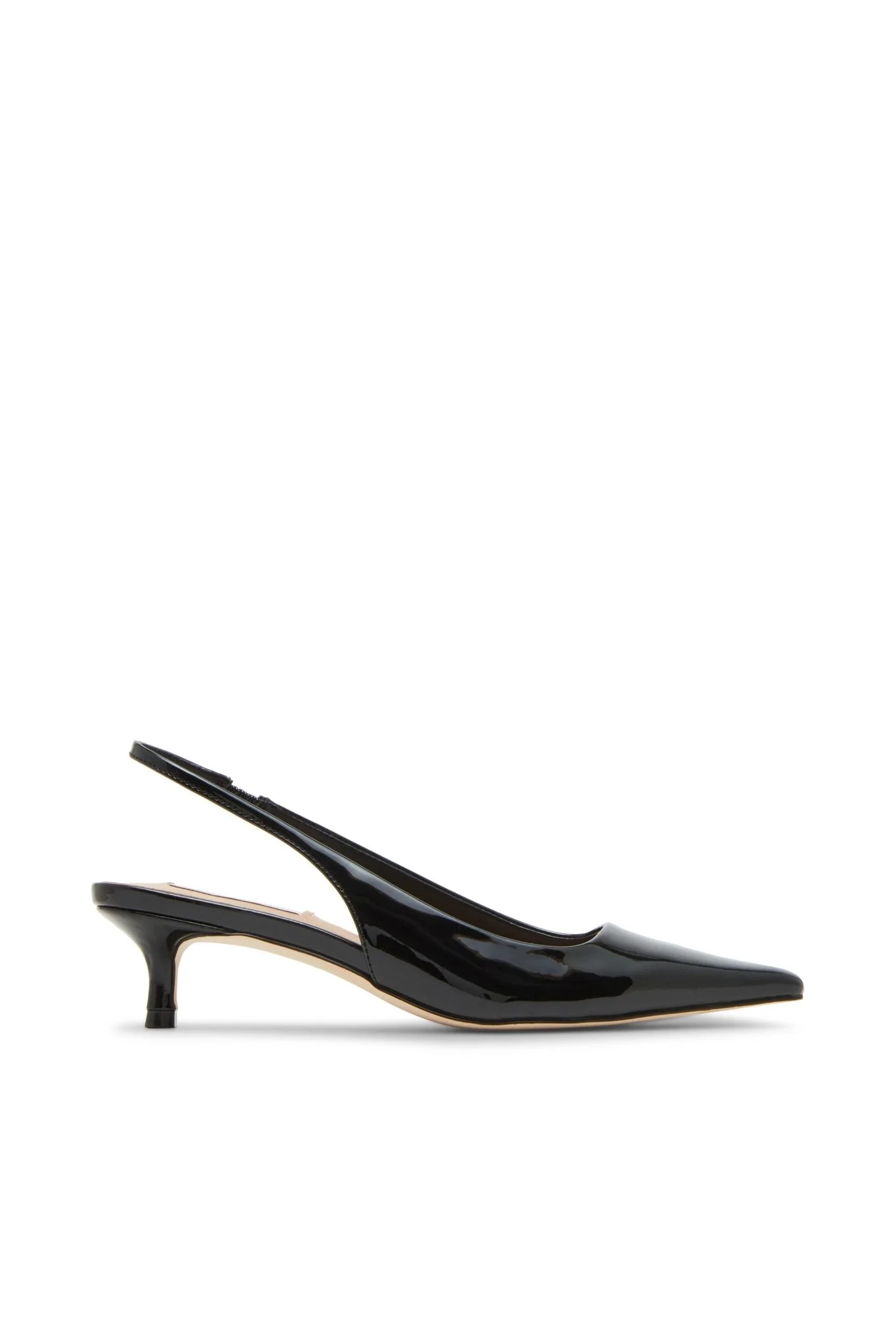 Kari Slingback Black Patent
