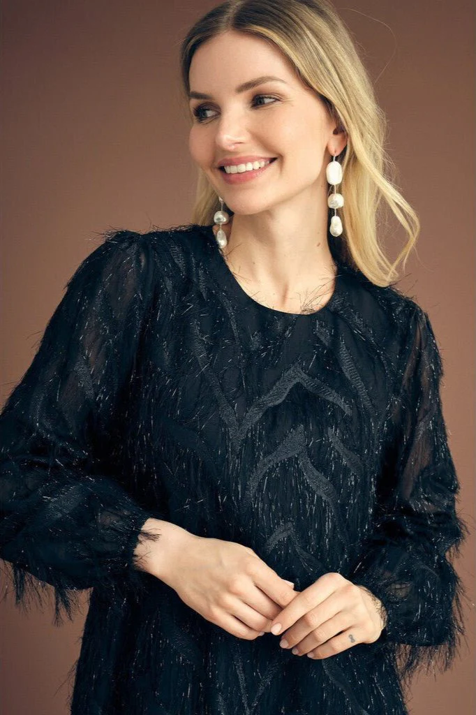 Elini Dress Black - Image 8